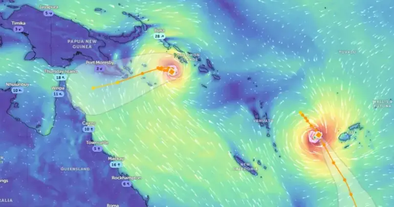 Cyclones in Pacific pose no risk to Samoa 