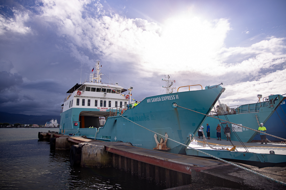 MV Samoa Express II officially commissioned