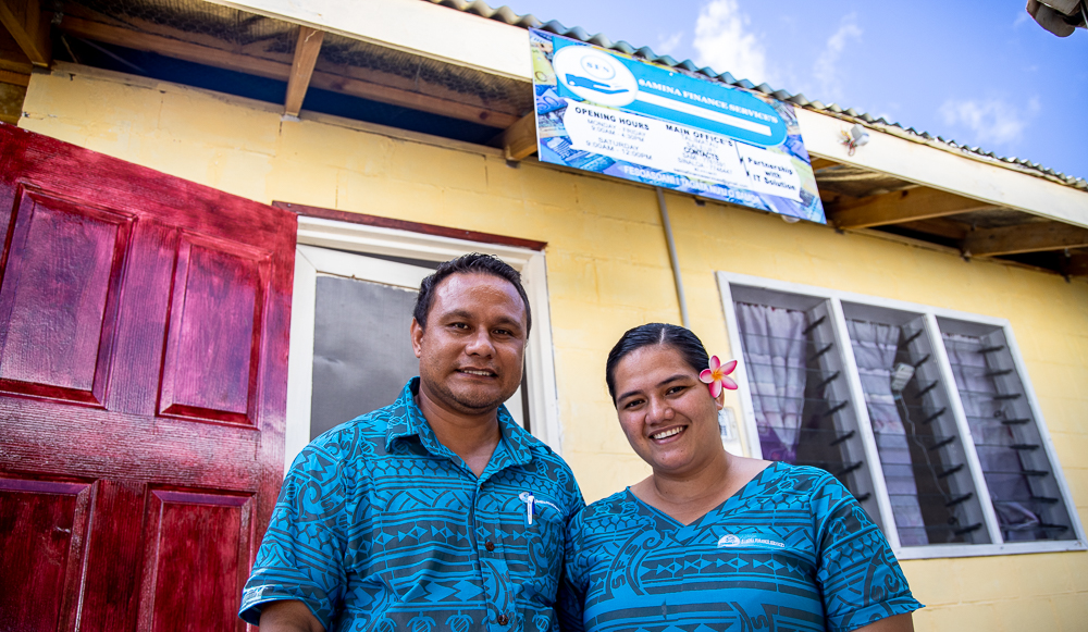 Couple take 'leap of faith' to start finance firm