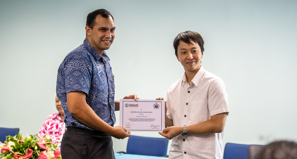 Management course strengthens Samoa's disaster resilience 