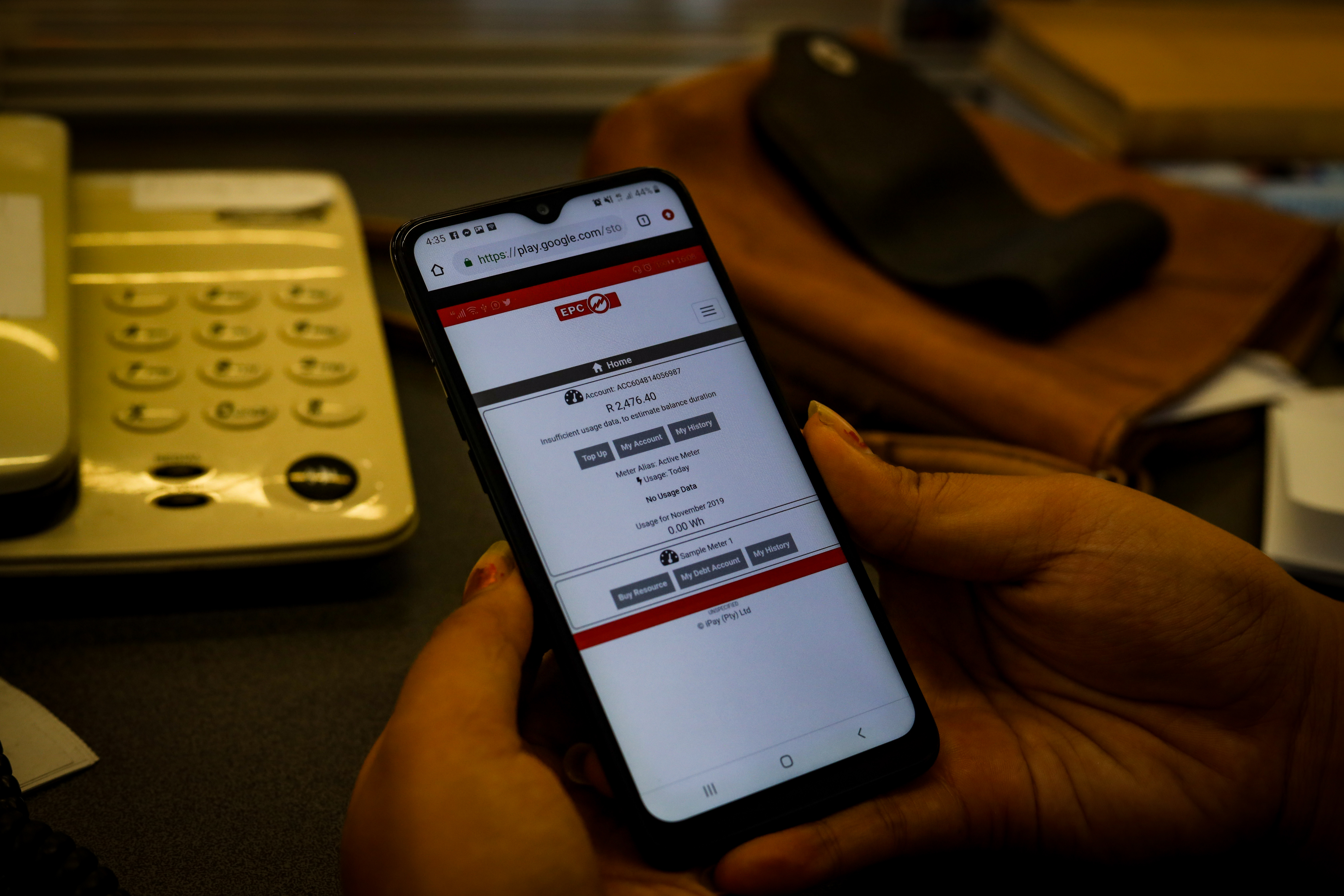 Online Apps for prepaid payments and estimated balances in use during Lockdown. 