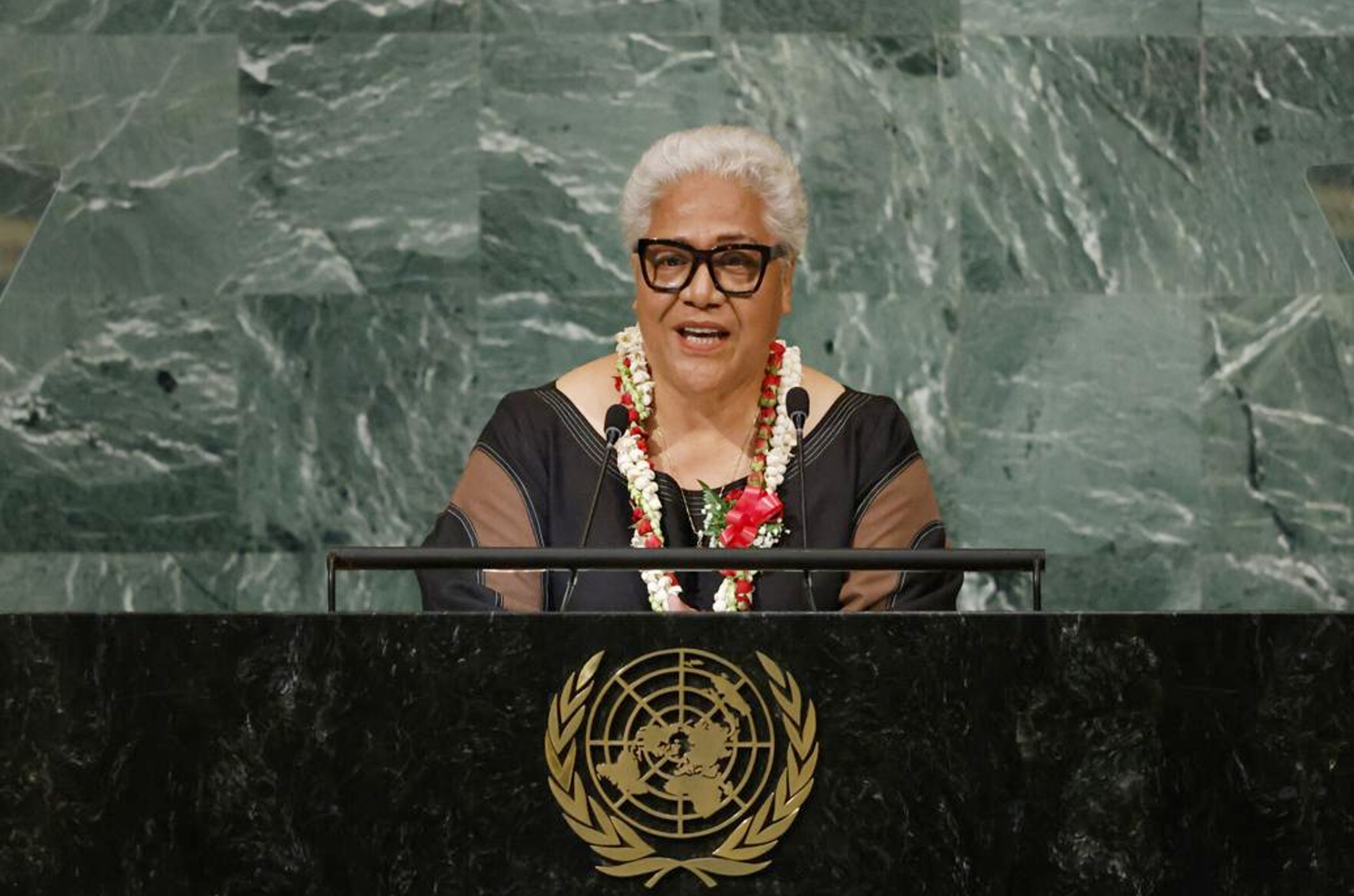 "Samoa a maturing democracy": P.M. Fiame tells U.N.