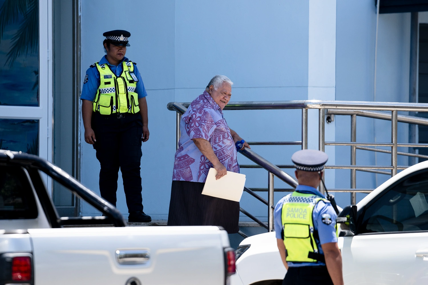 PM Fiame and Tuilaepa hold talks, security tightened