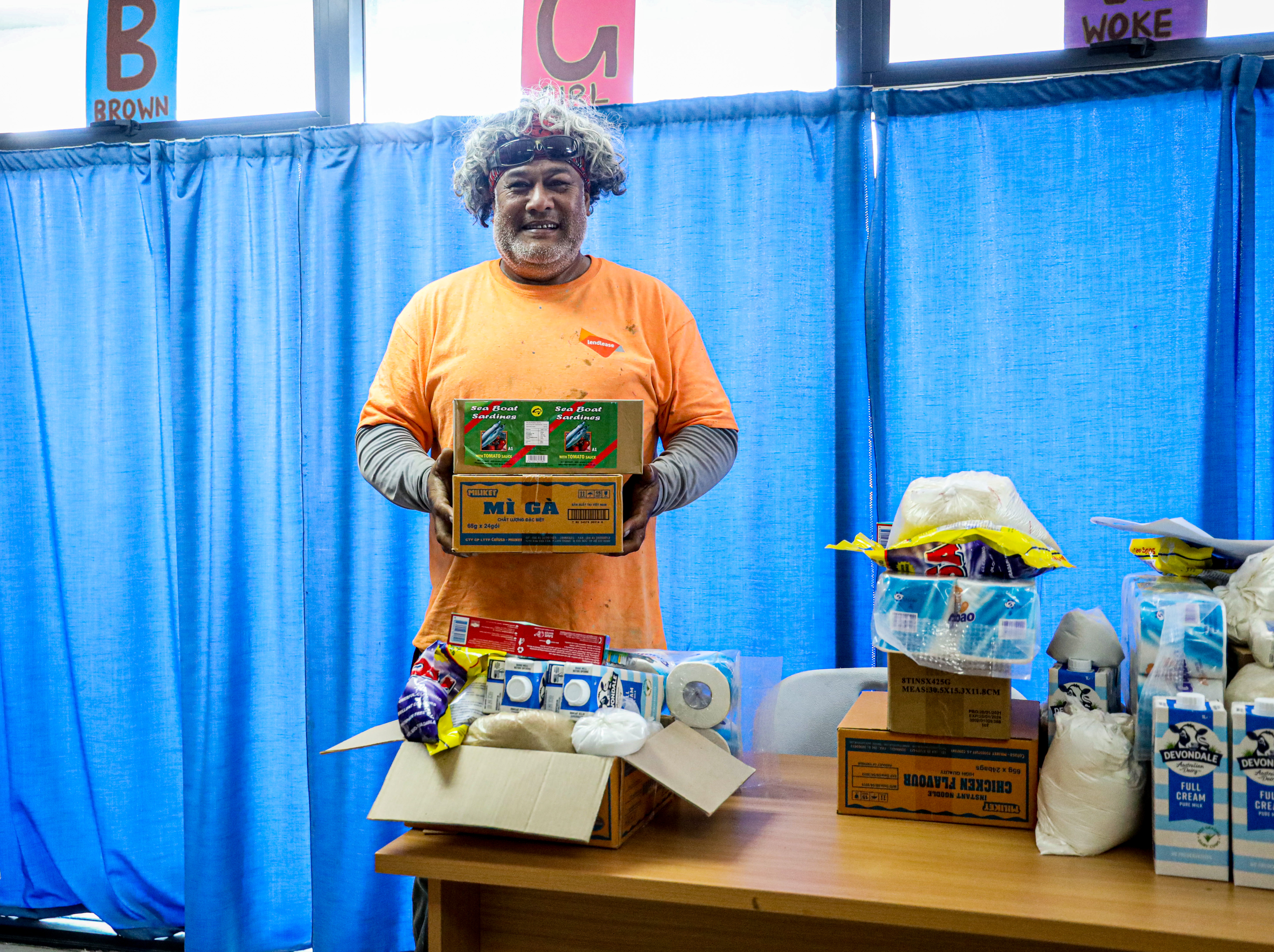 Pre-Father's Day gift for struggling families