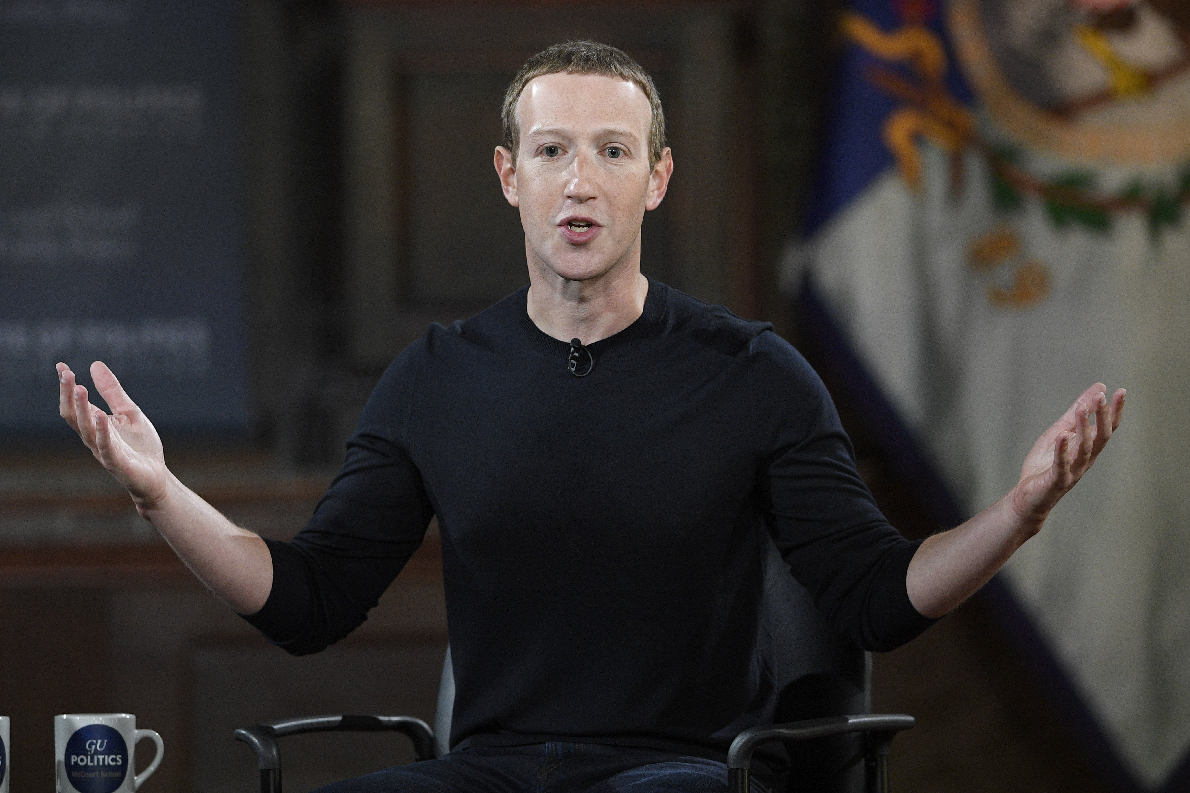 Facebook CEO defends refusal to take down some content