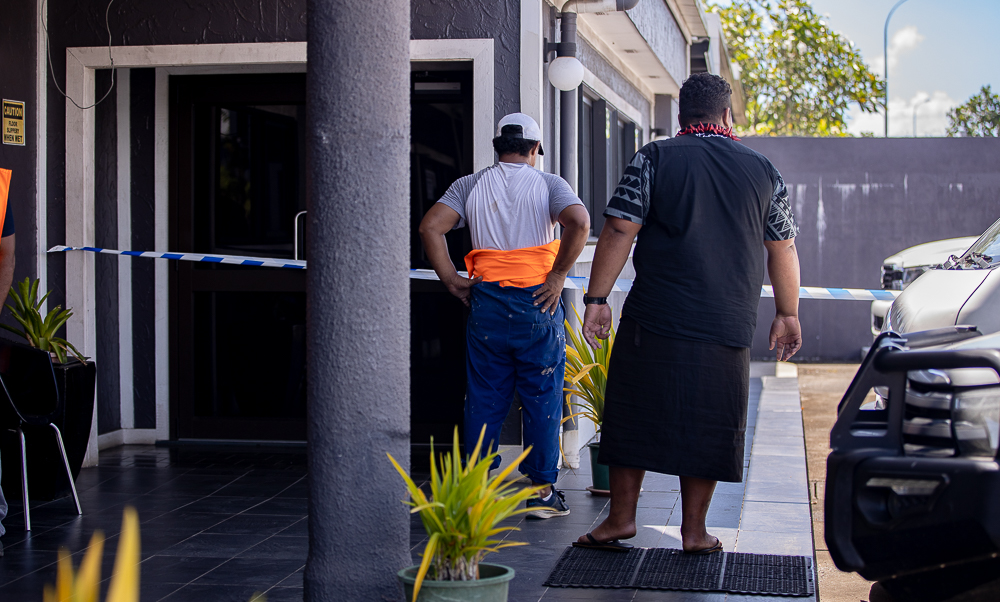 Relieved citizens released to go home