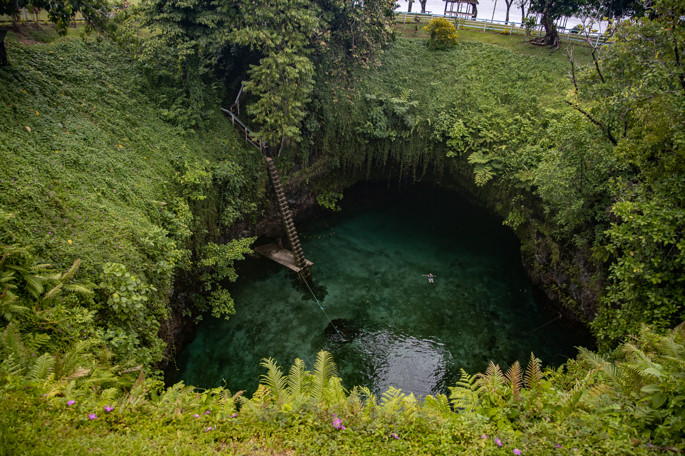 To-Sua Ocean Trench is one of the best in the world 