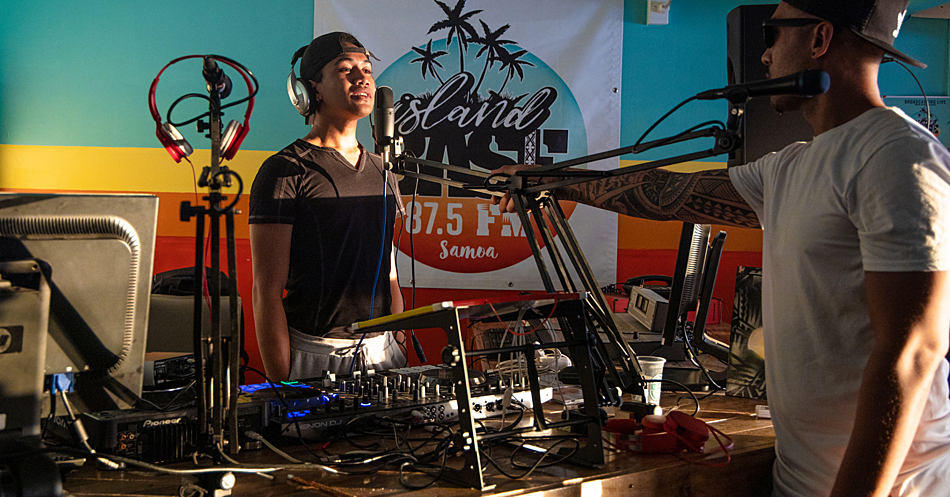 Samoa Observer | Even rappers have to network, says Down to Please