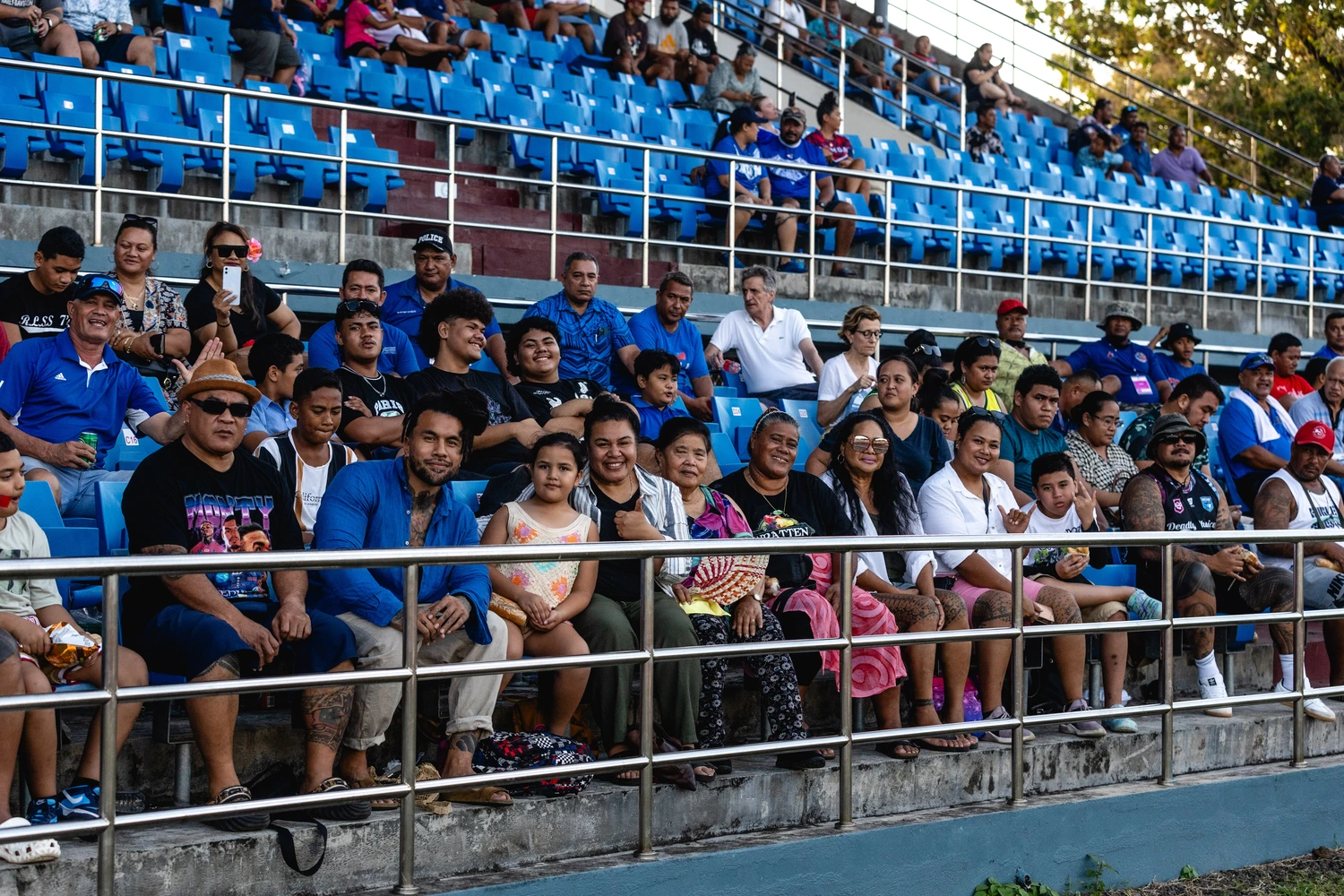 Wrong blue jersey, but Ioane is home