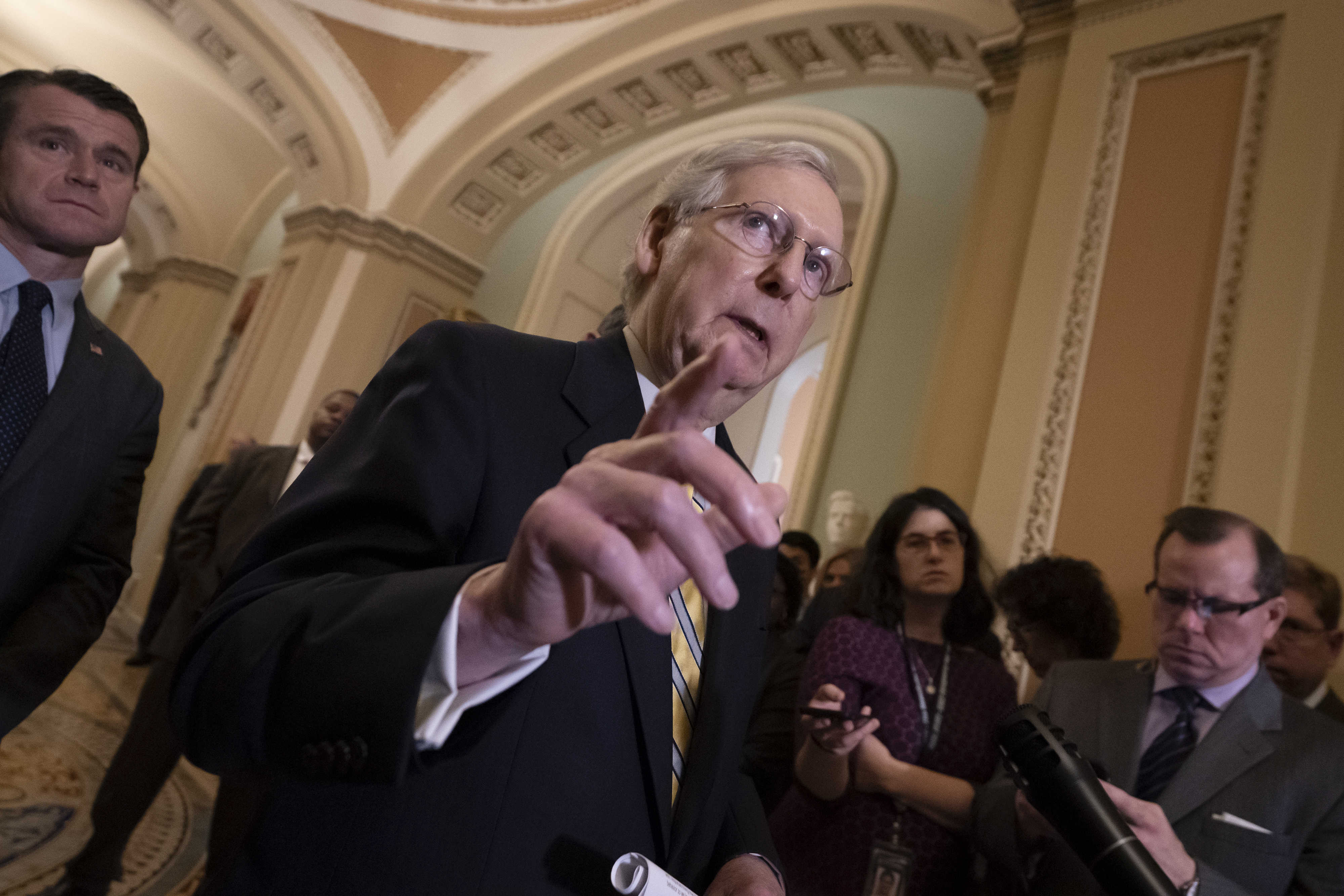 McConnell says Congress in 'holding pattern' on gun control