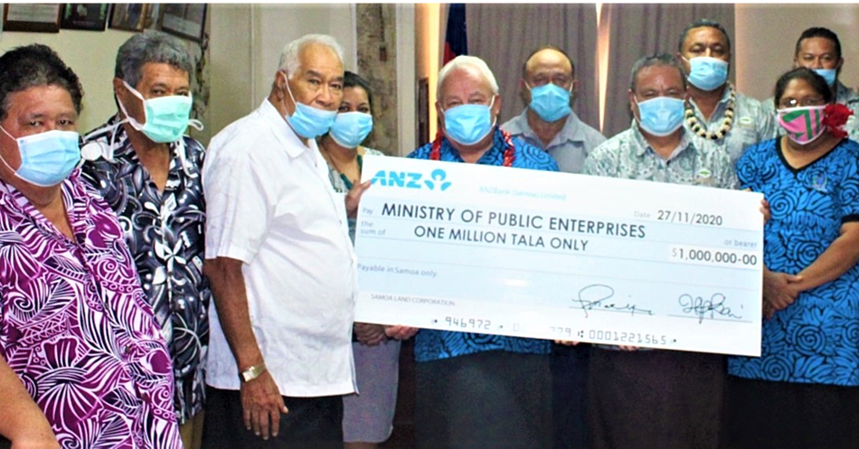 S.L.C. pays $1 million dividend to Government