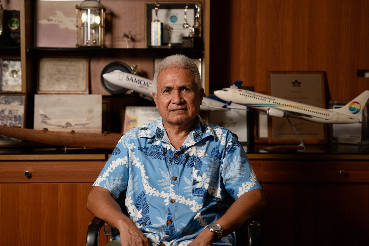 Airline boss slams fake news on shares 