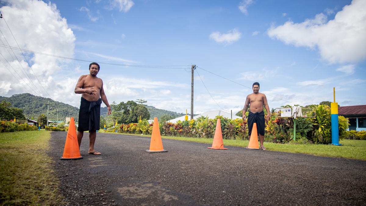 Head of State under guard, roadblock in Falelatai
