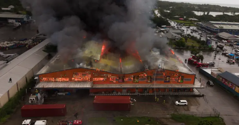 Frankie Vaitele on fire