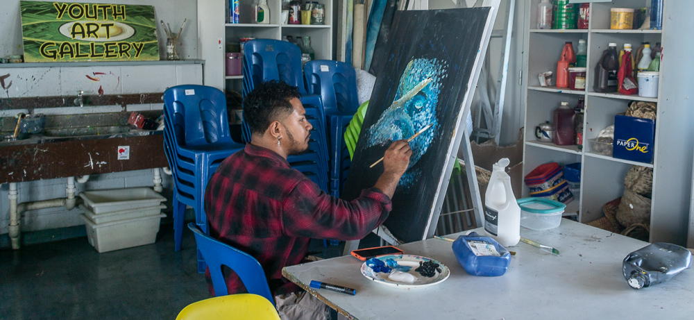 Art students excited about Fashion Event