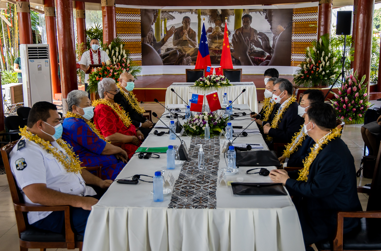 China cherishes relations with Samoa and Pacific