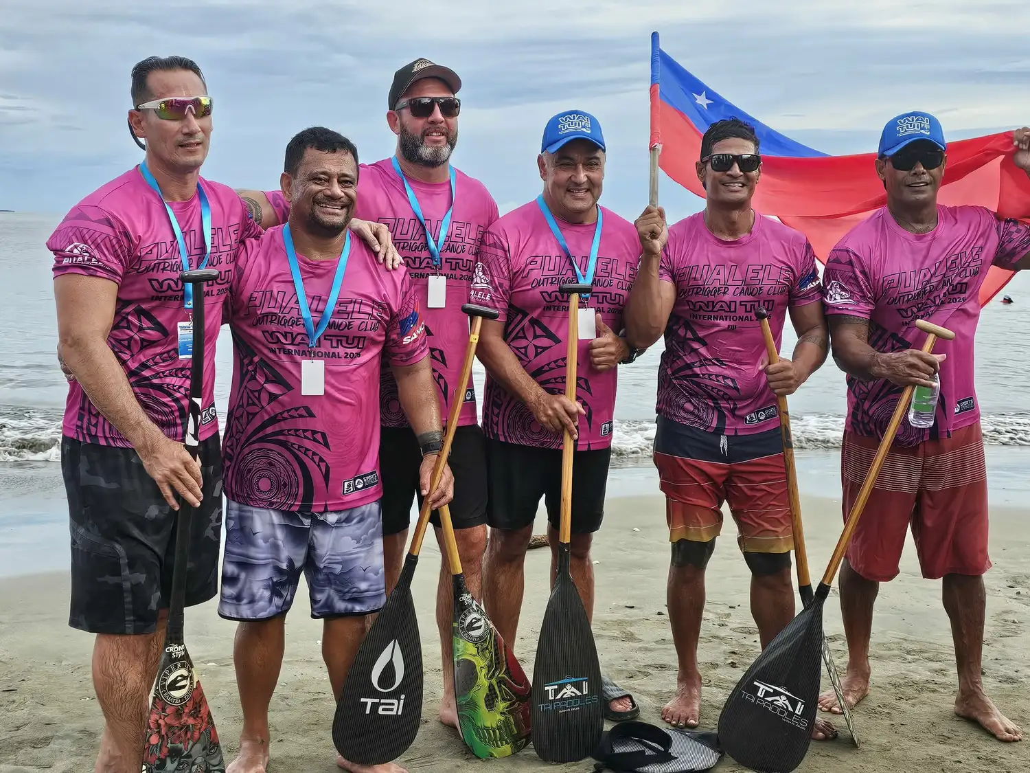 Pualele paddlers return with glory from Waitui International 