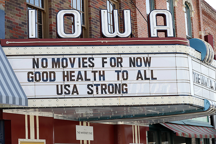 In shutdown, a glimpse of life without movie theaters