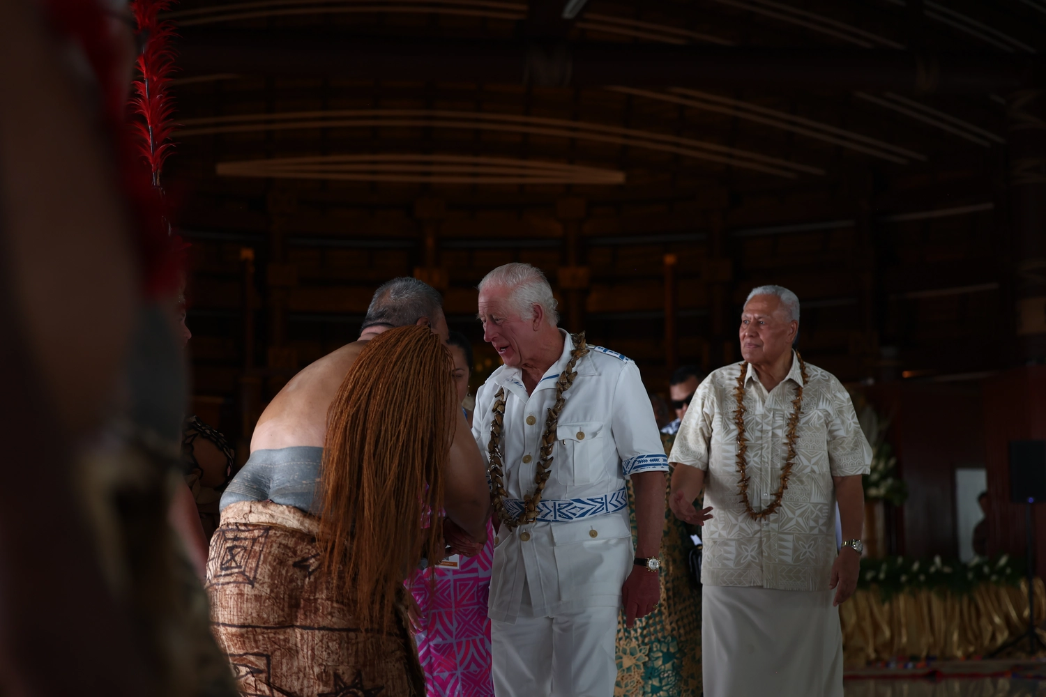"Ia manuia" says King Charles III
