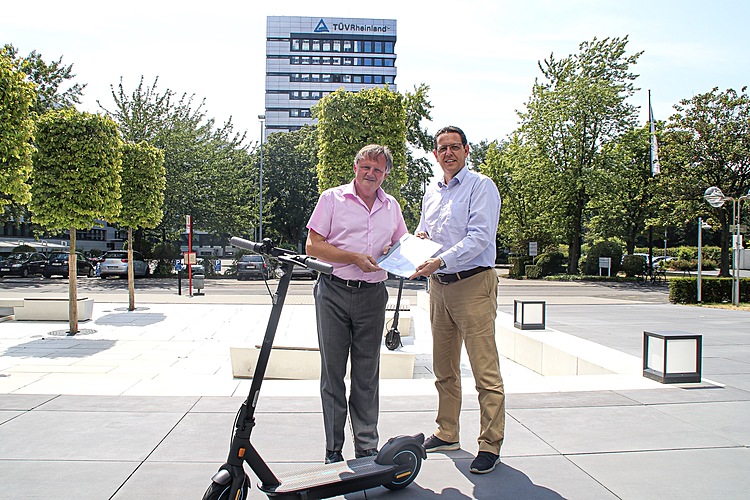 Segway-Ninebot Electric Scooters Granted German eKFV Certification with the Support from TÜV Rheinland