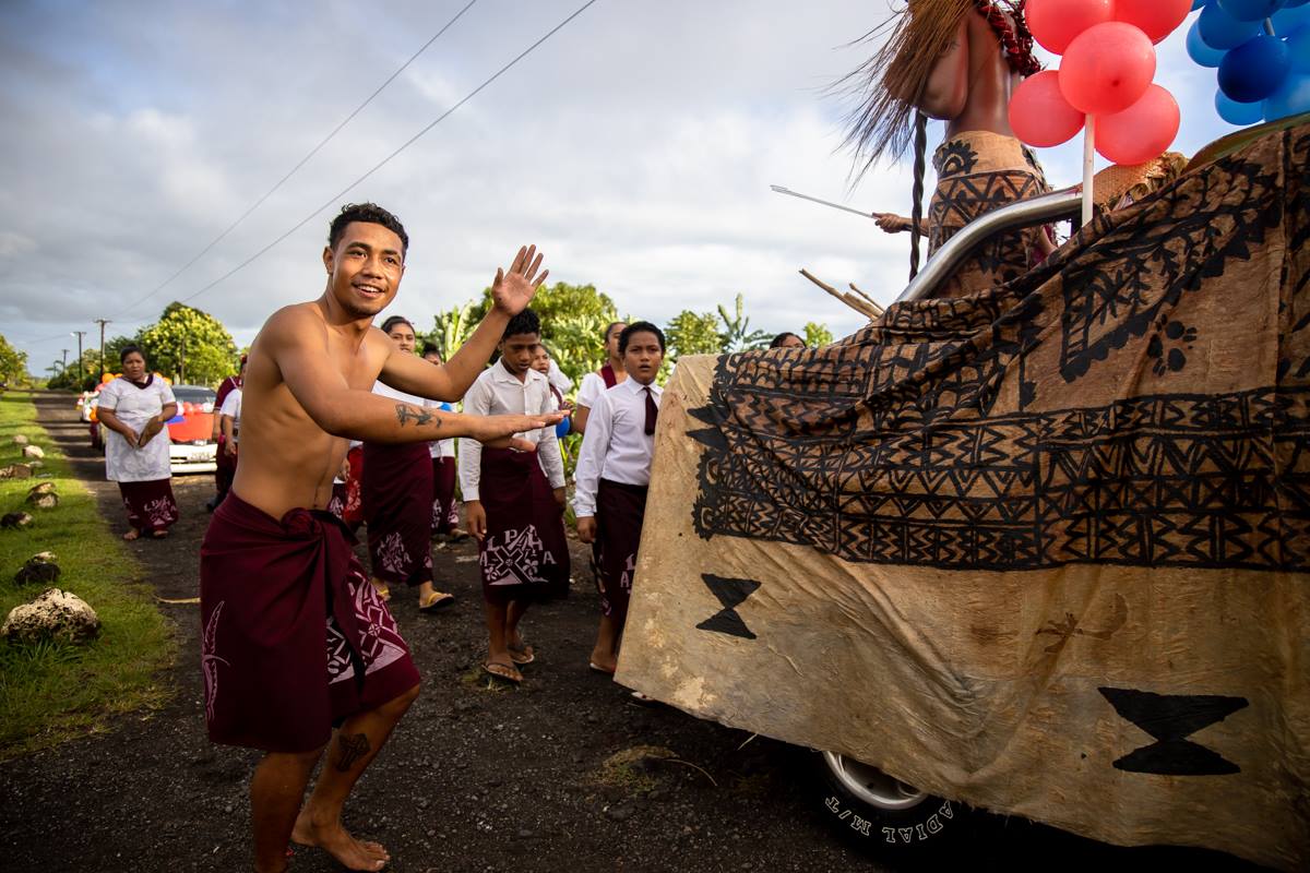 Samoa Rise Up Samoa Observer | Rain does not dampen independence pride