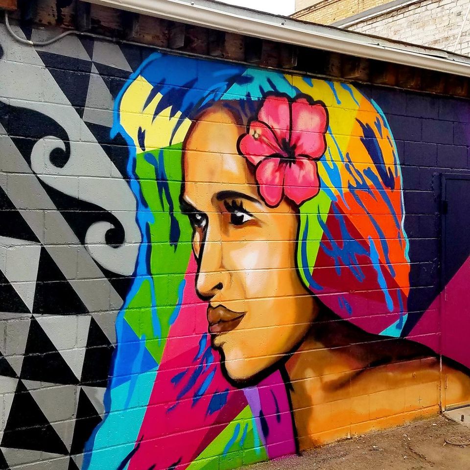 Artist features Samoa and Pacific in Utah public murals
