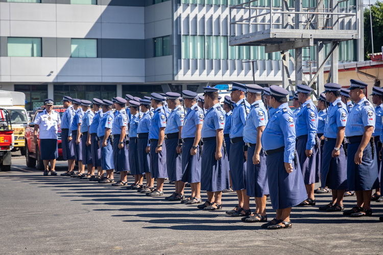 Police prepare for 'guard of honour'