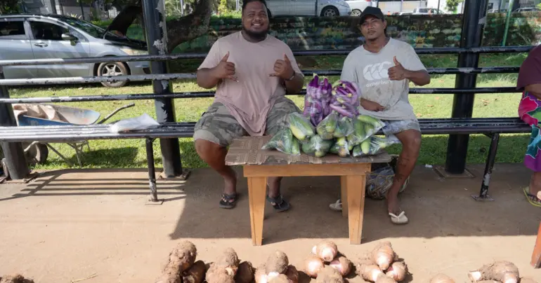 Making a living through roadside vending