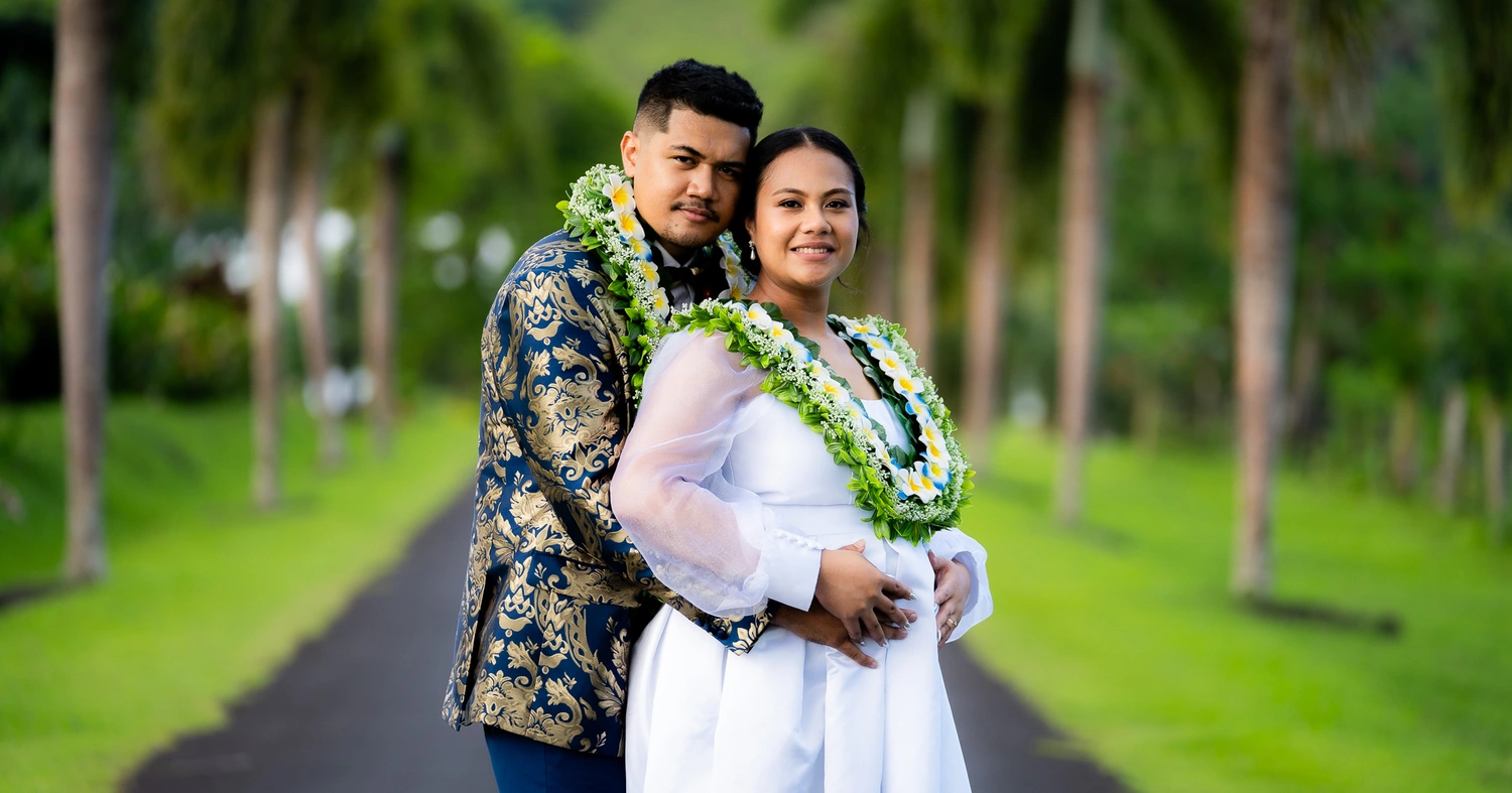 Charlie and Claudia say 'I do'