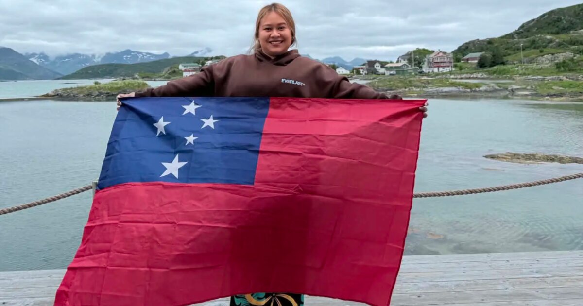 Student represents Samoa in Norway