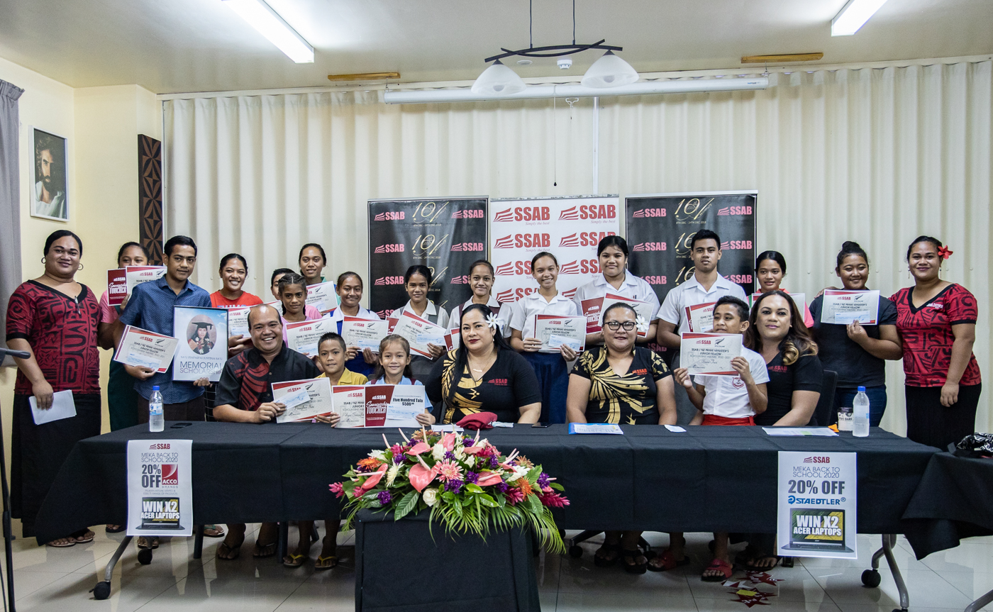 Students receive S.S.A.B. scholarship support