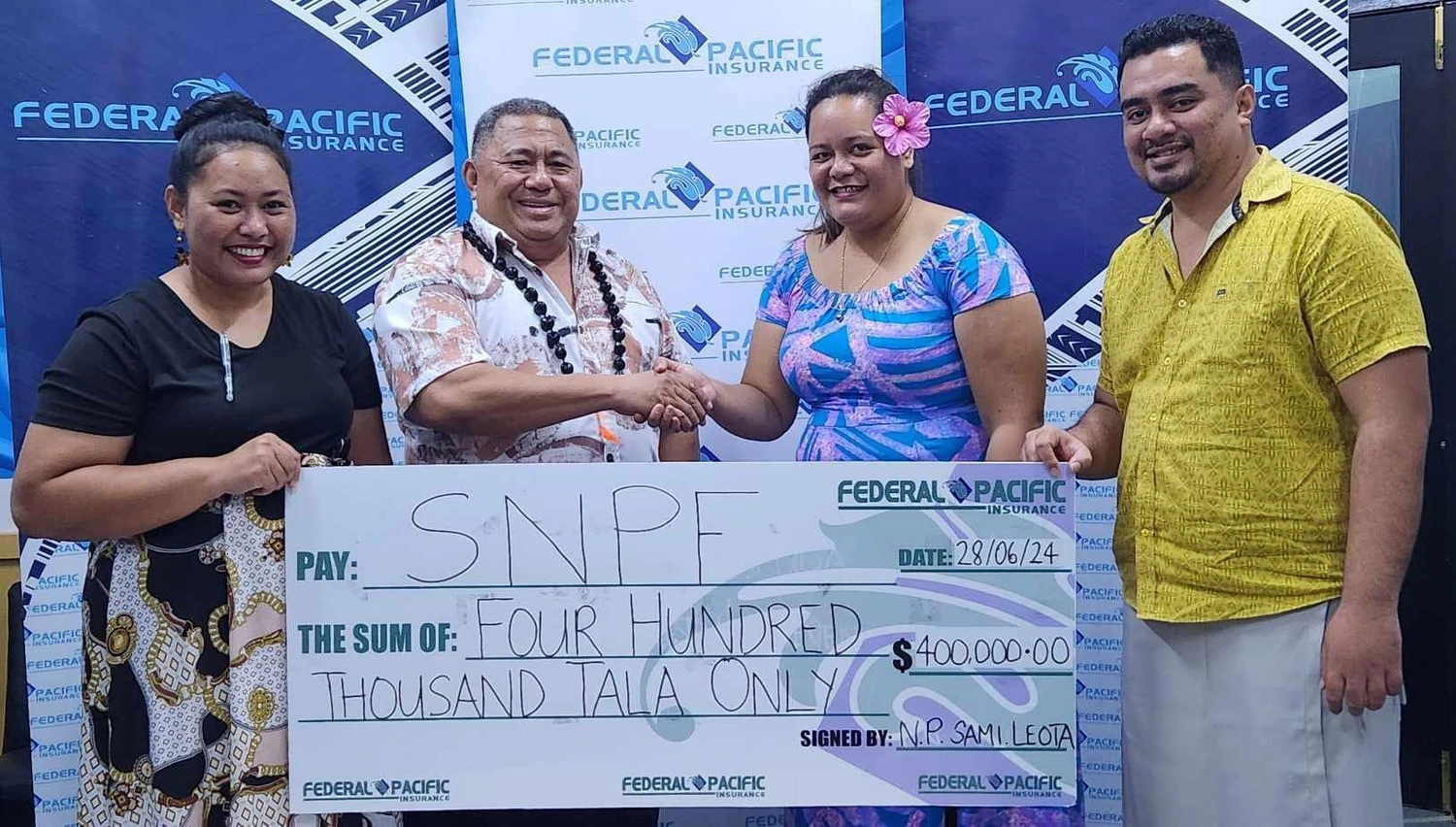 SNPF settles $400K fire claim