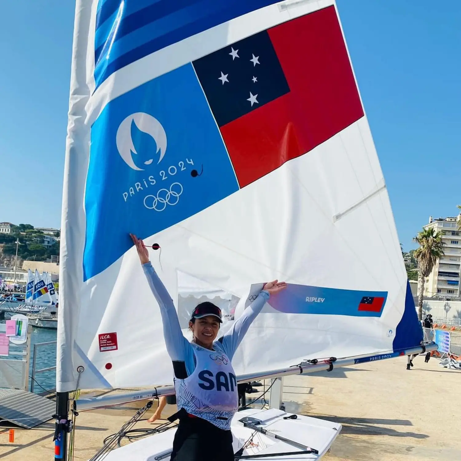 What it means to be Samoa’s first female Olympic sailor