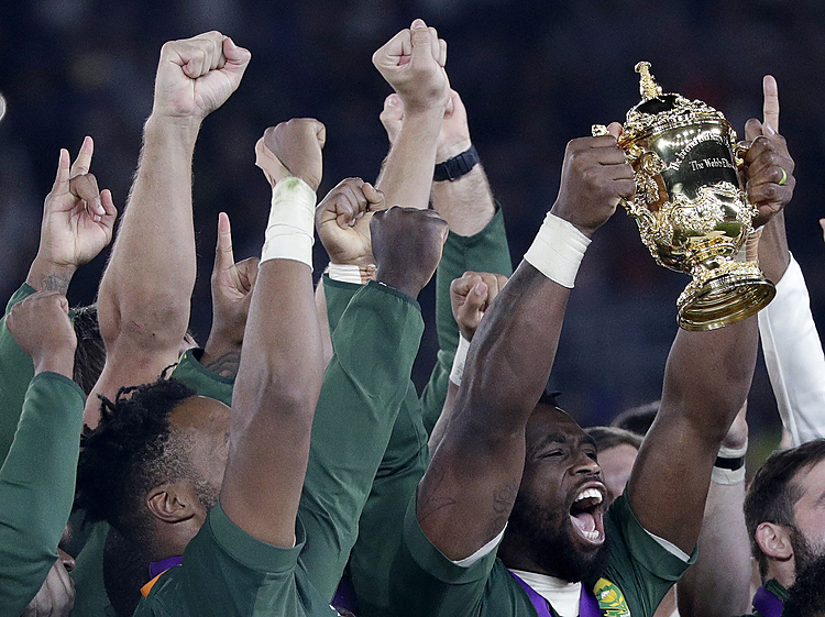 'We love you South Africa': Kolisi pride after World Cup win