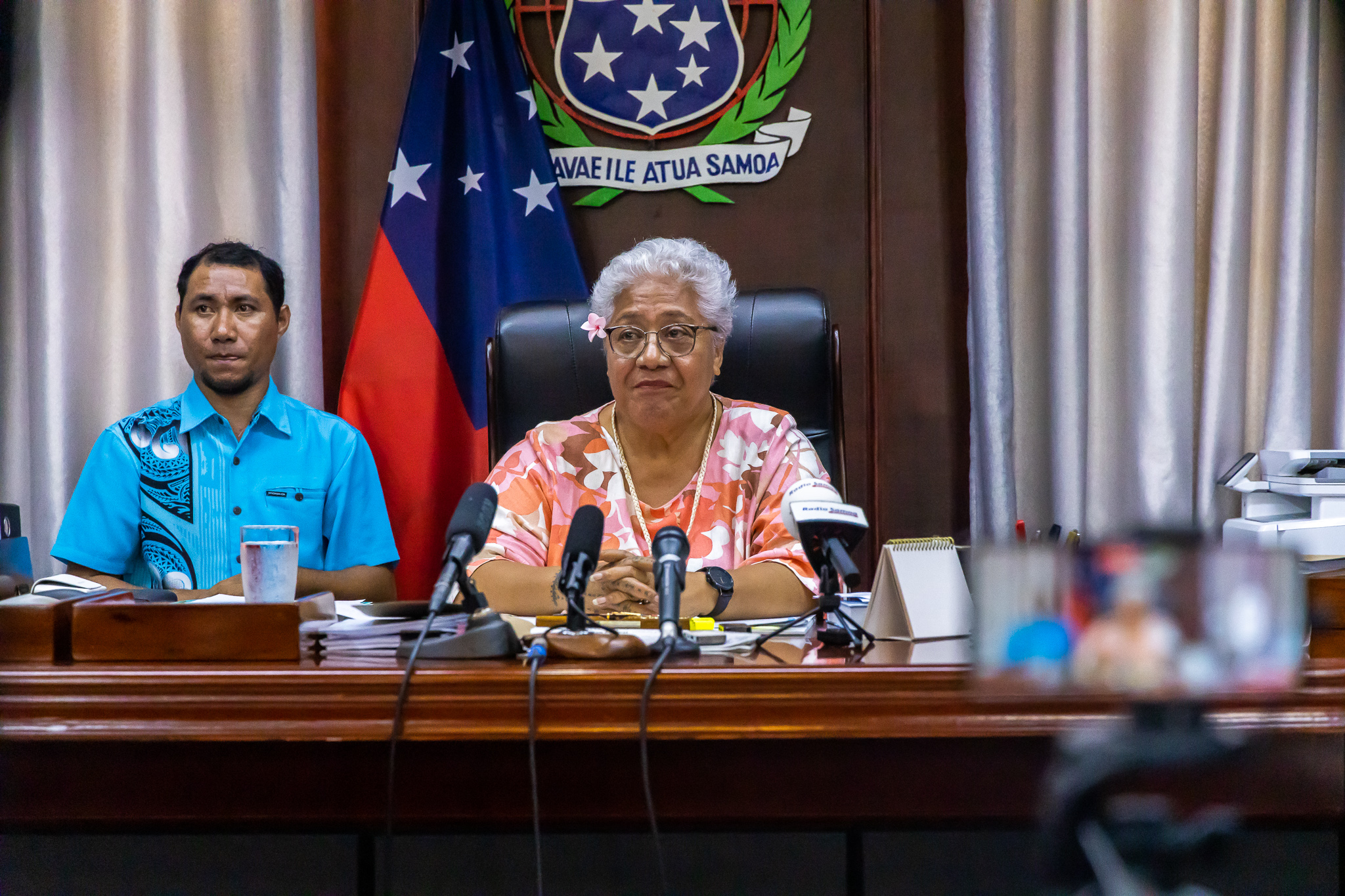 P.M. Fiame says hotels' auction a 'hard decision'