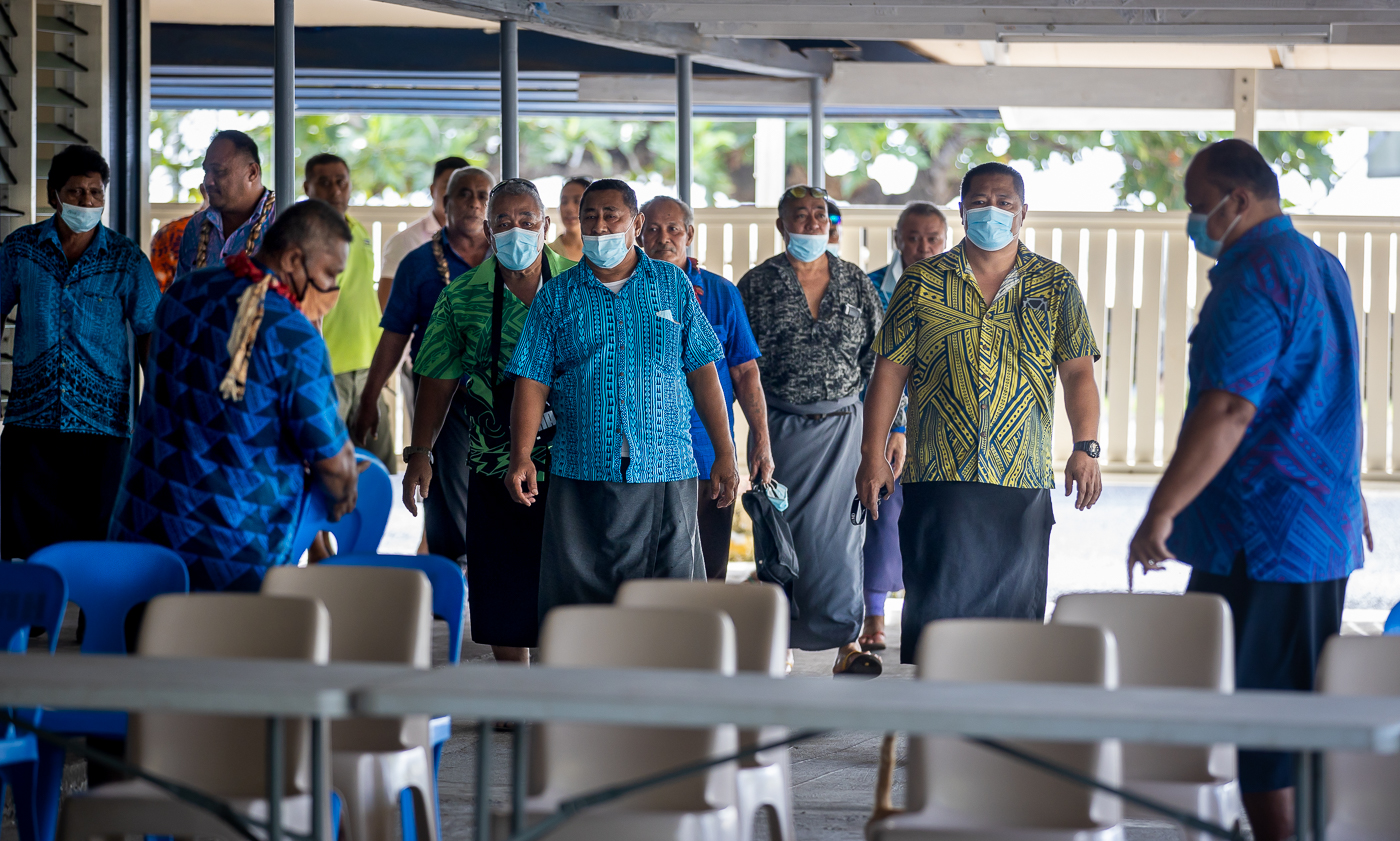 Samauga Samoa Observer | Gagaifomauga No. 2 villages present candidates to