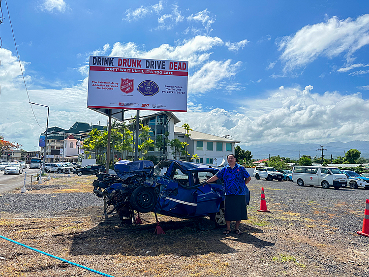Drink Drunk Drive Dead billboard is up