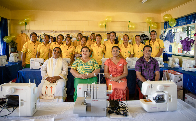 Sewing machines joy for Don Bosco