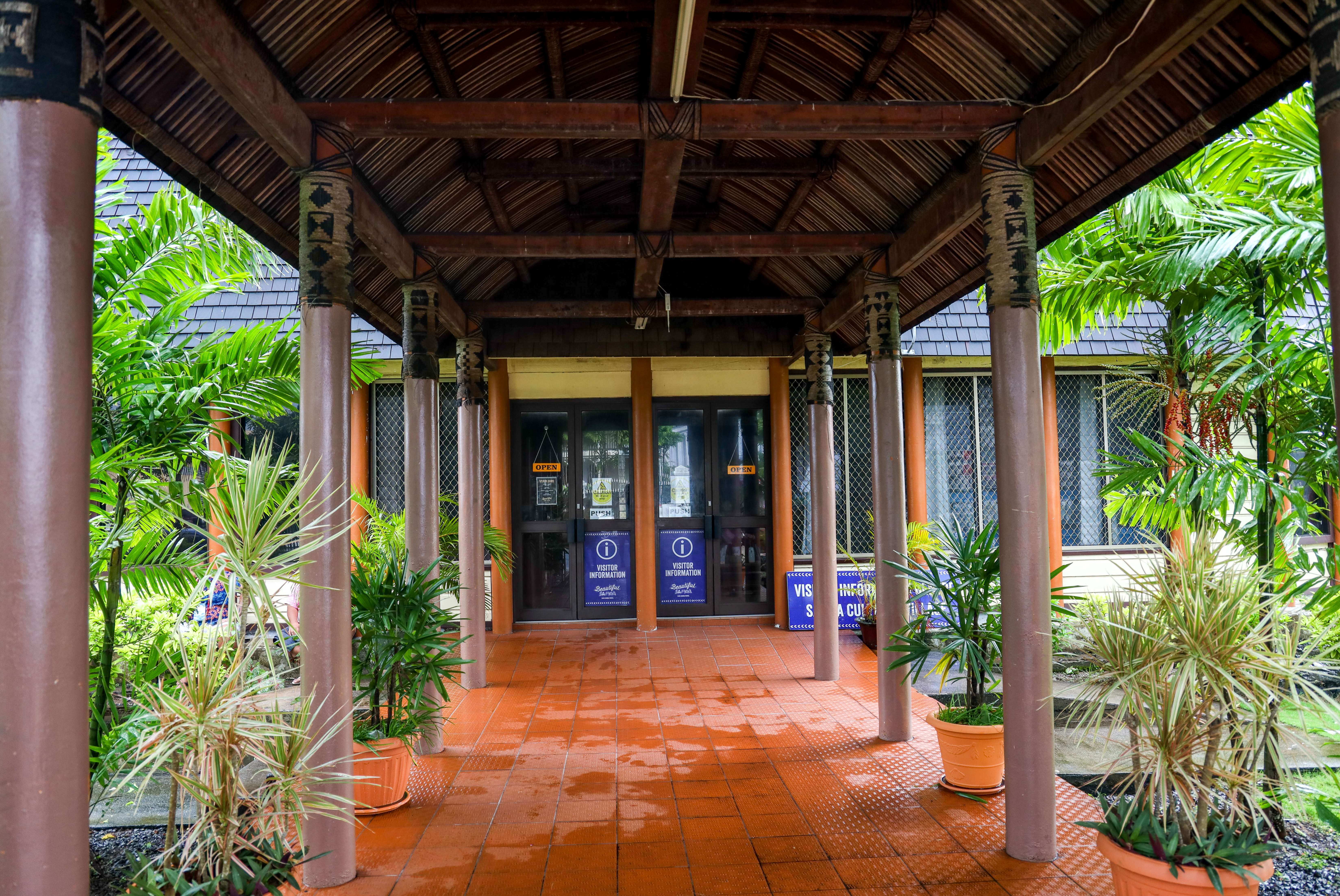 Enjoying Samoa during the wet season