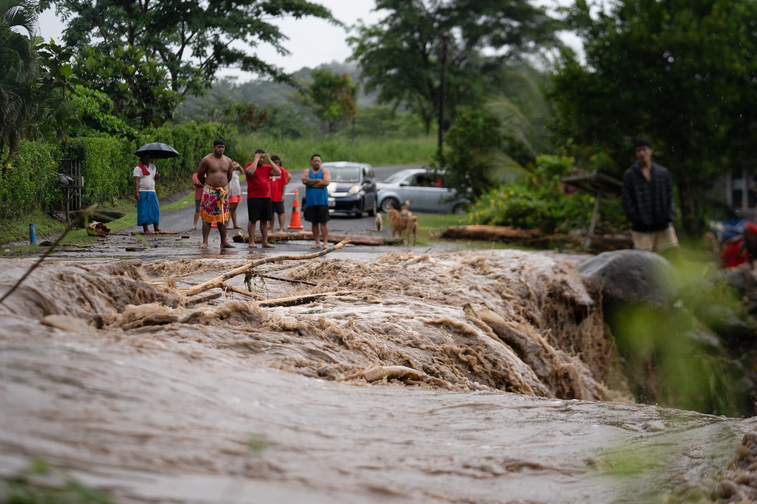 Possible water disruptions, due to heavy rain