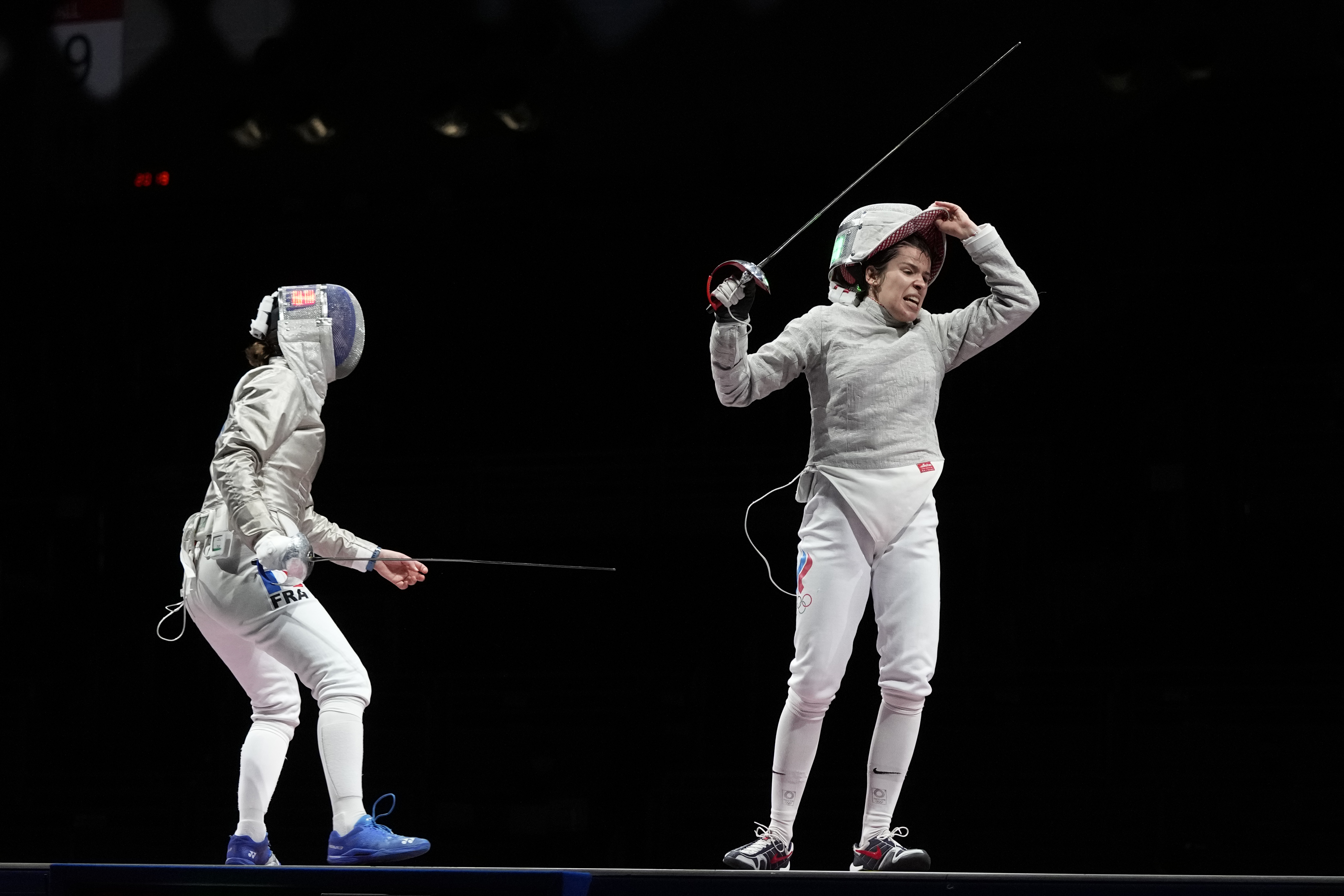 Olympic Latest: Russian athletes win team saber fencing gold