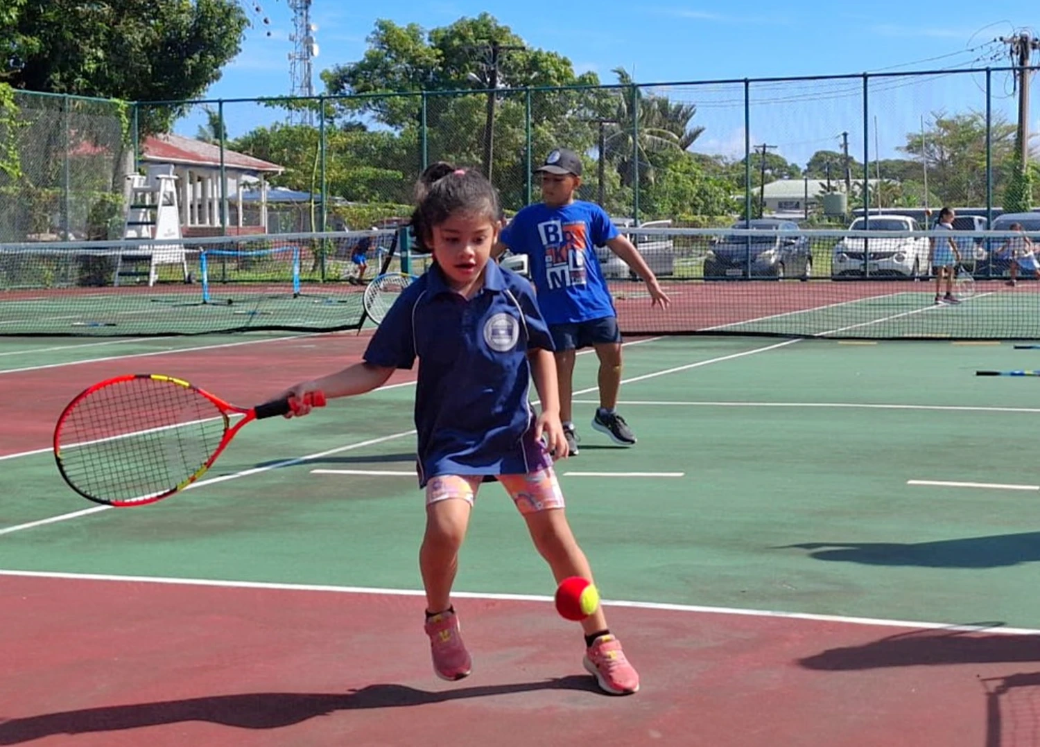 School tennis a success