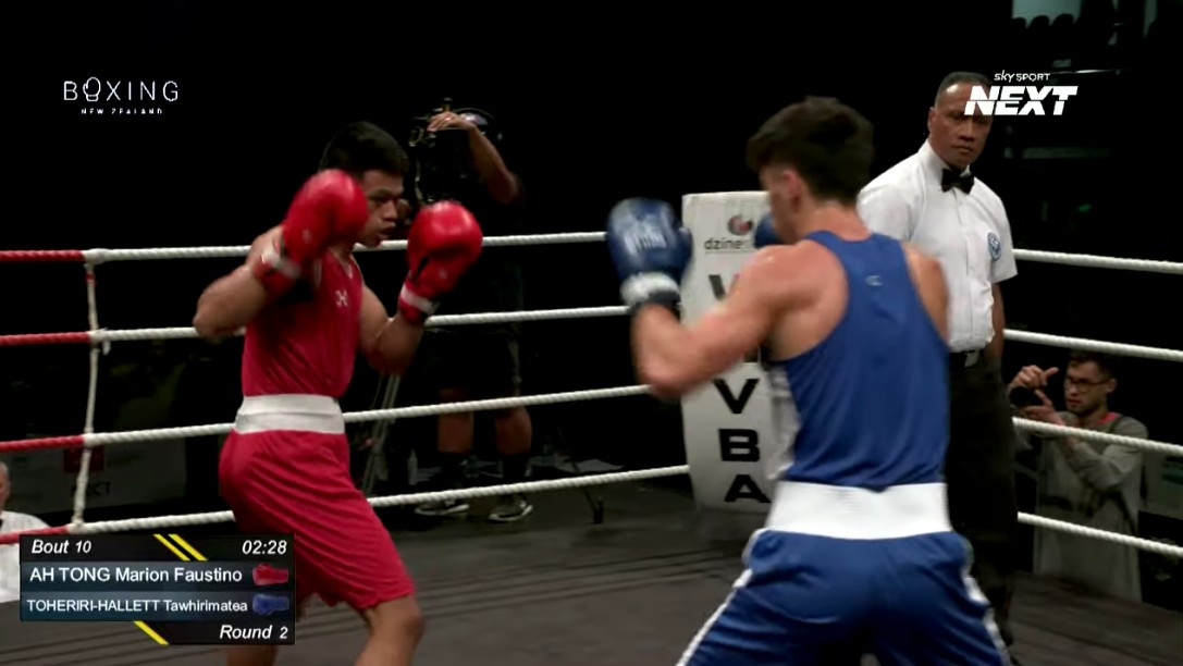 Samoan boxer crowned N.Z. welterweight champion