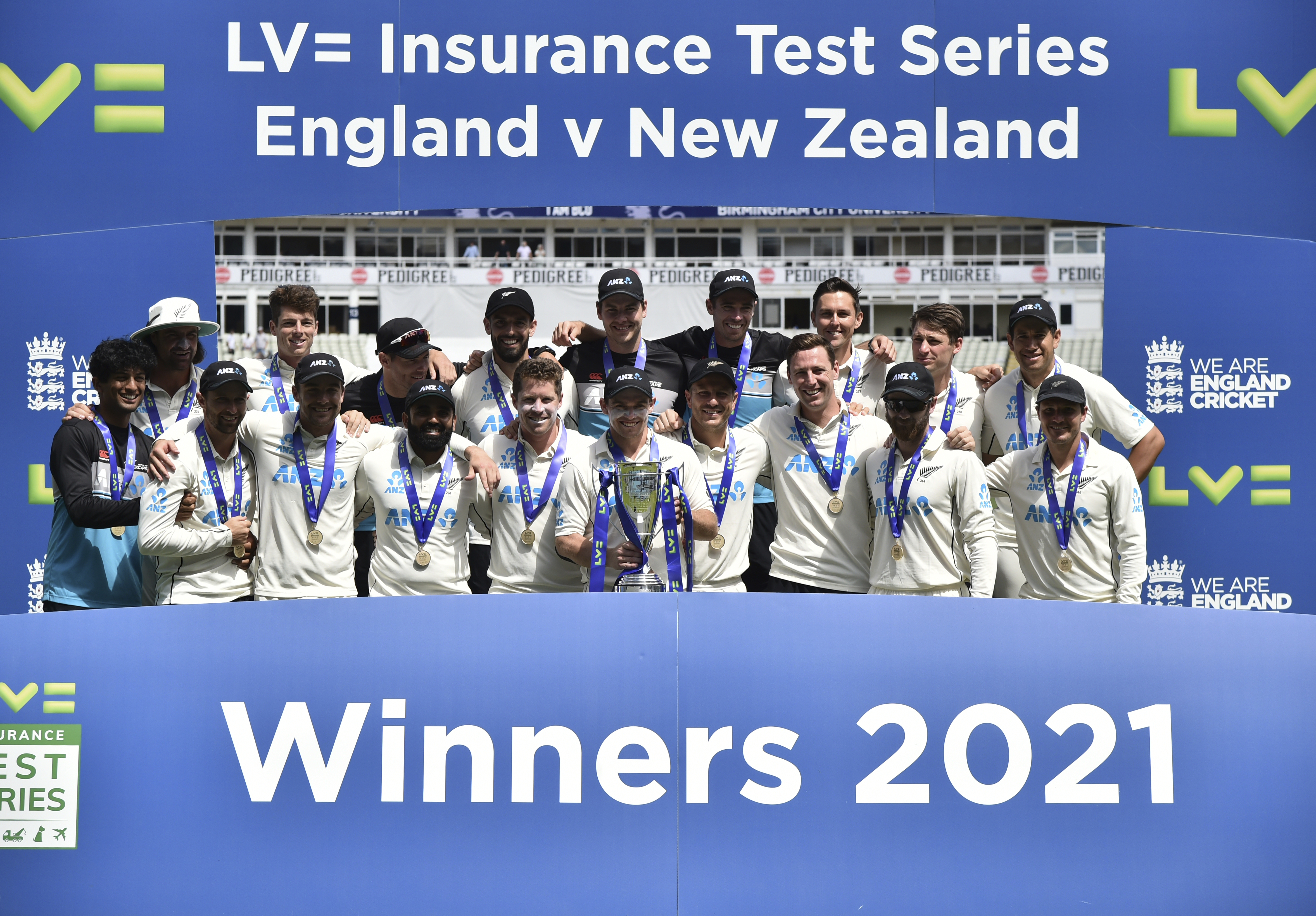 New Zealand secure rare away test series win against England