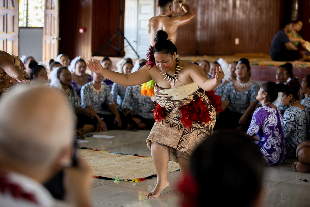 Tatau cultural display's centrepiece