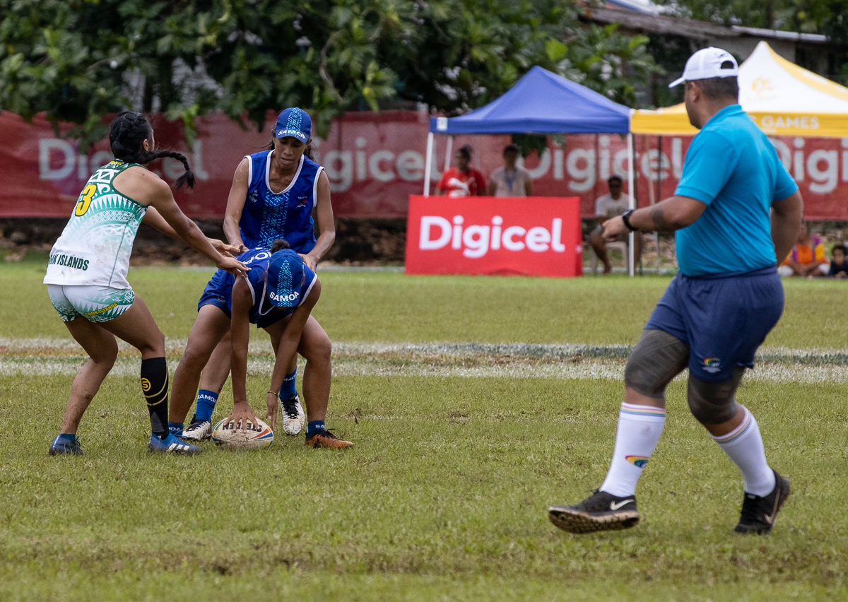 Samoa fields four local touch referees