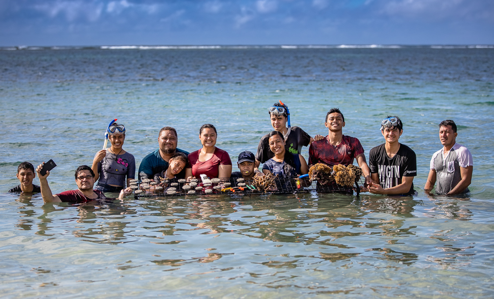 R.L.S.S. learn art of coral gardening 
