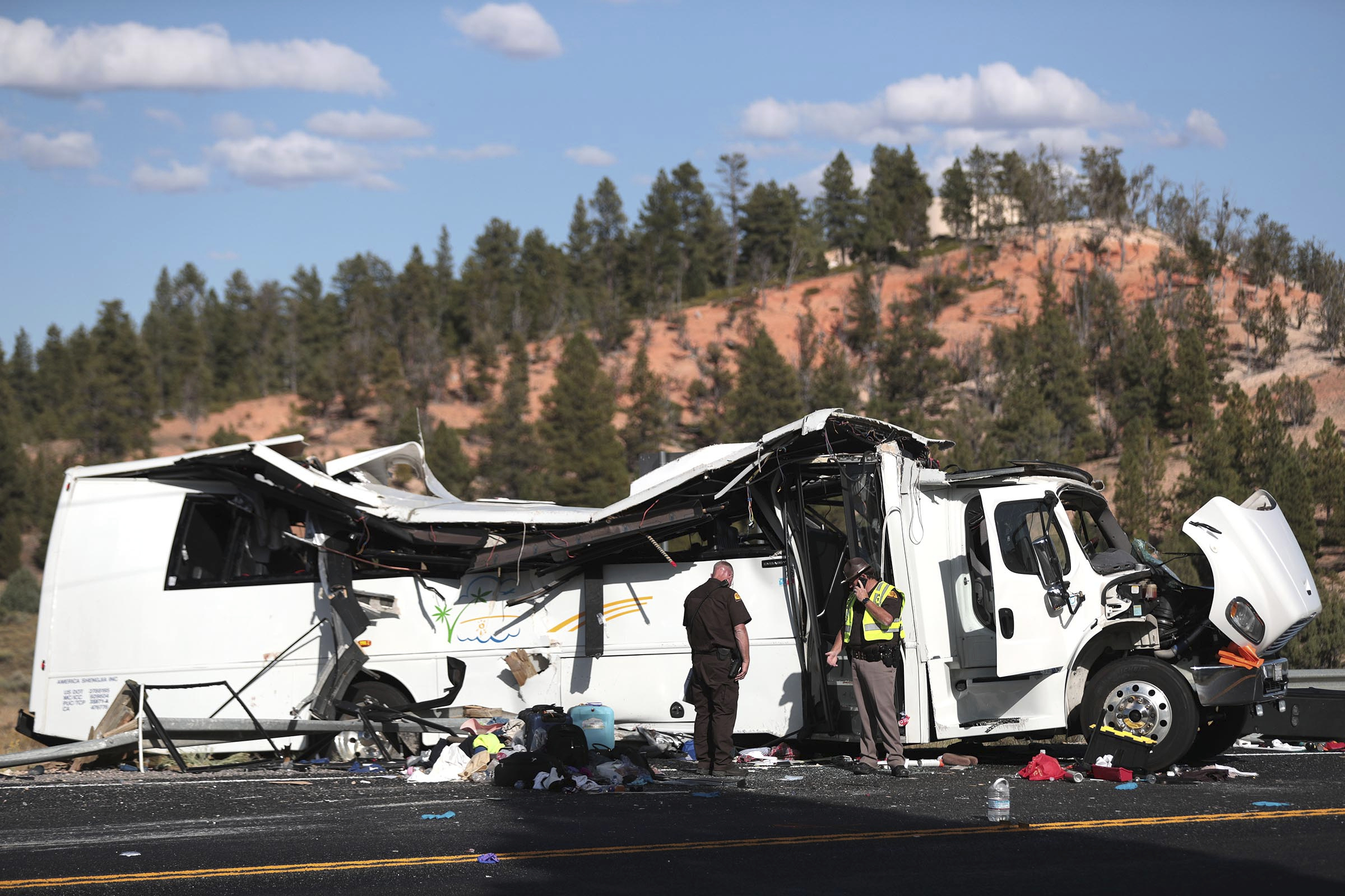 Tourists from China sue Utah over deadly tour bus crash