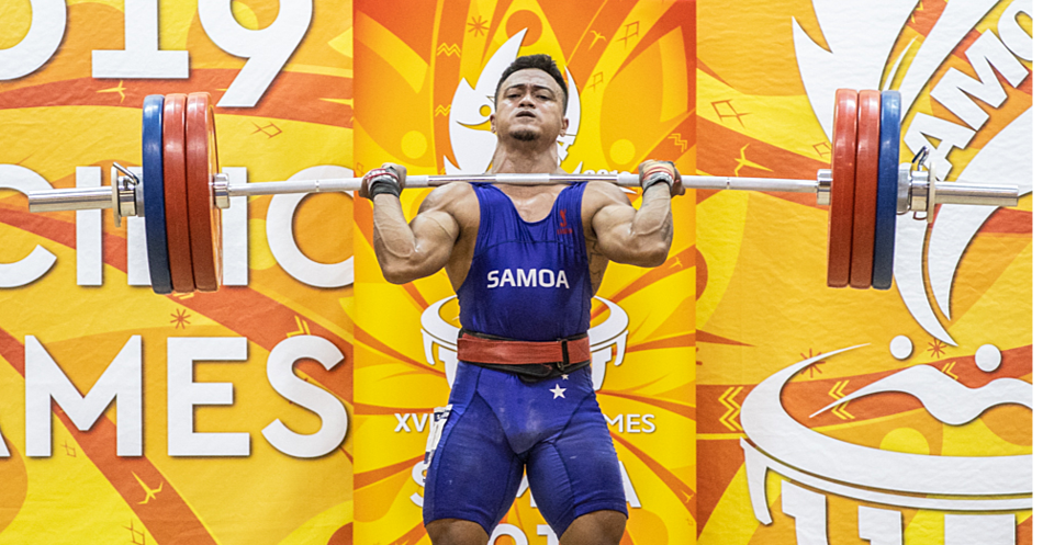 Retired star weightlifter, Nevo Ioane is back on the podium