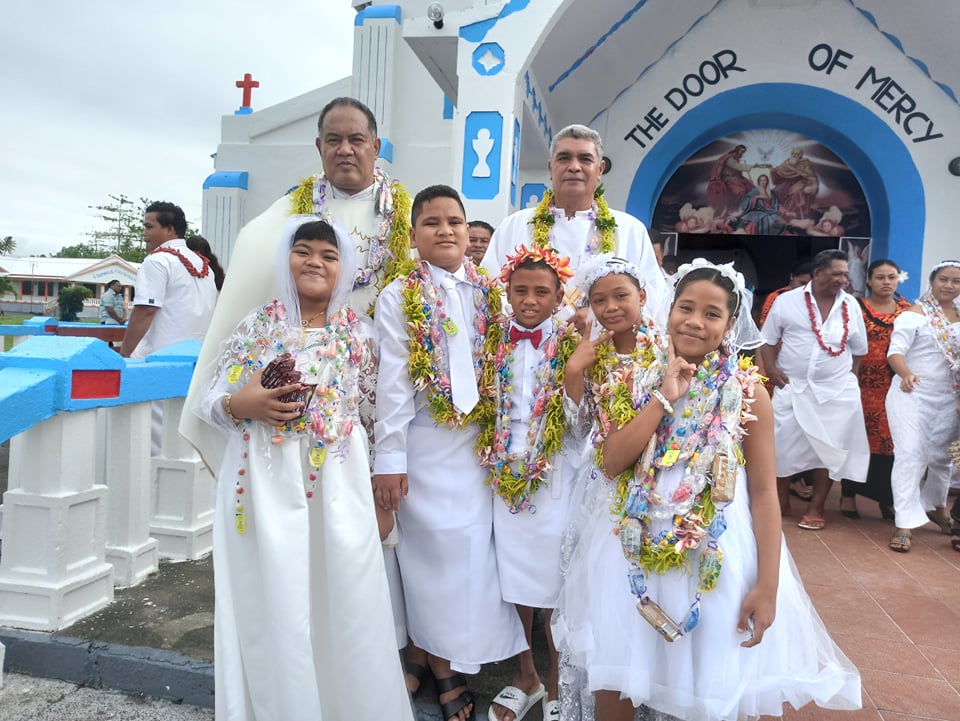Samoan Catholics celebrate Corpus Christi mass